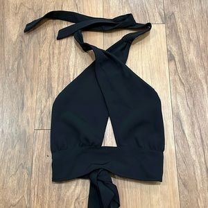 H&M Black halter top